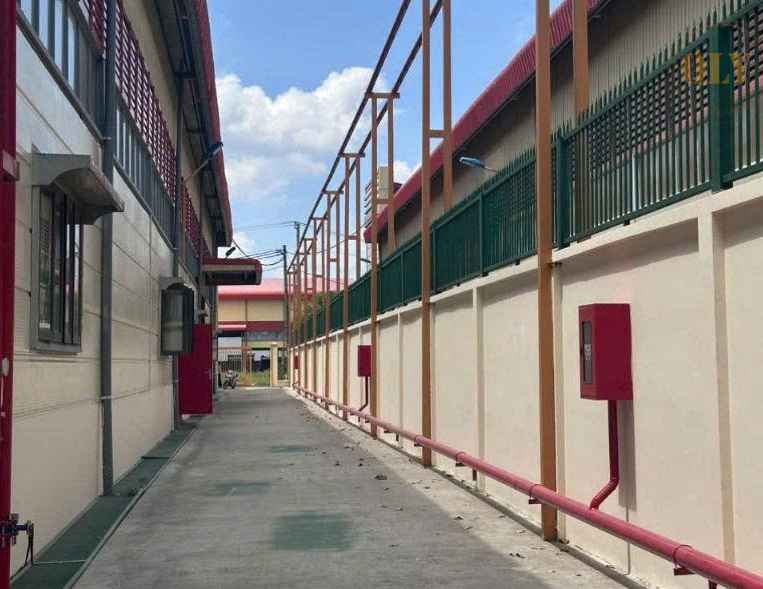 越南隆安省工业厂房出租，配备办公室