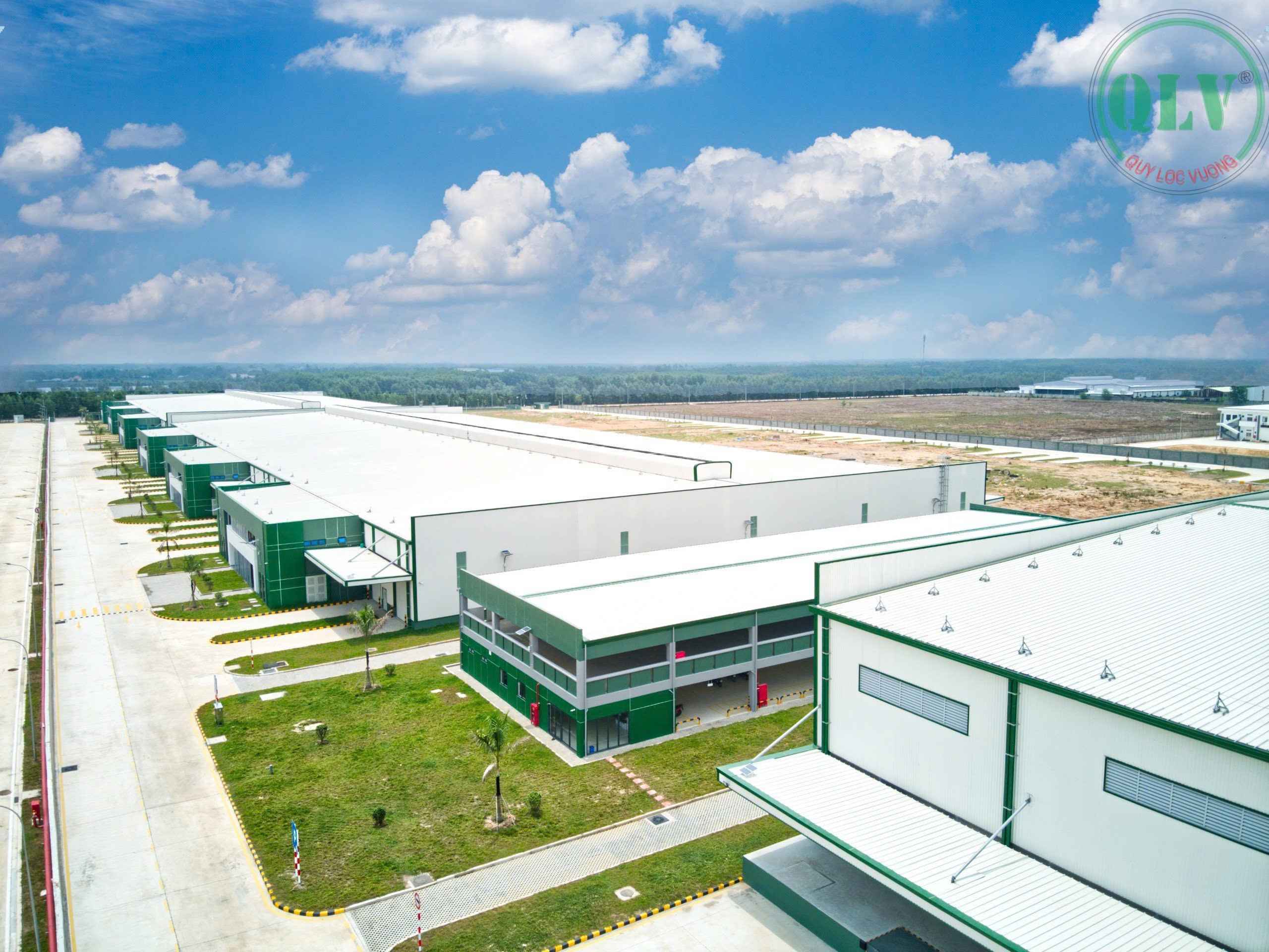 越南厂房出租——质量良好，面积多样，位于隆安省工业园区内