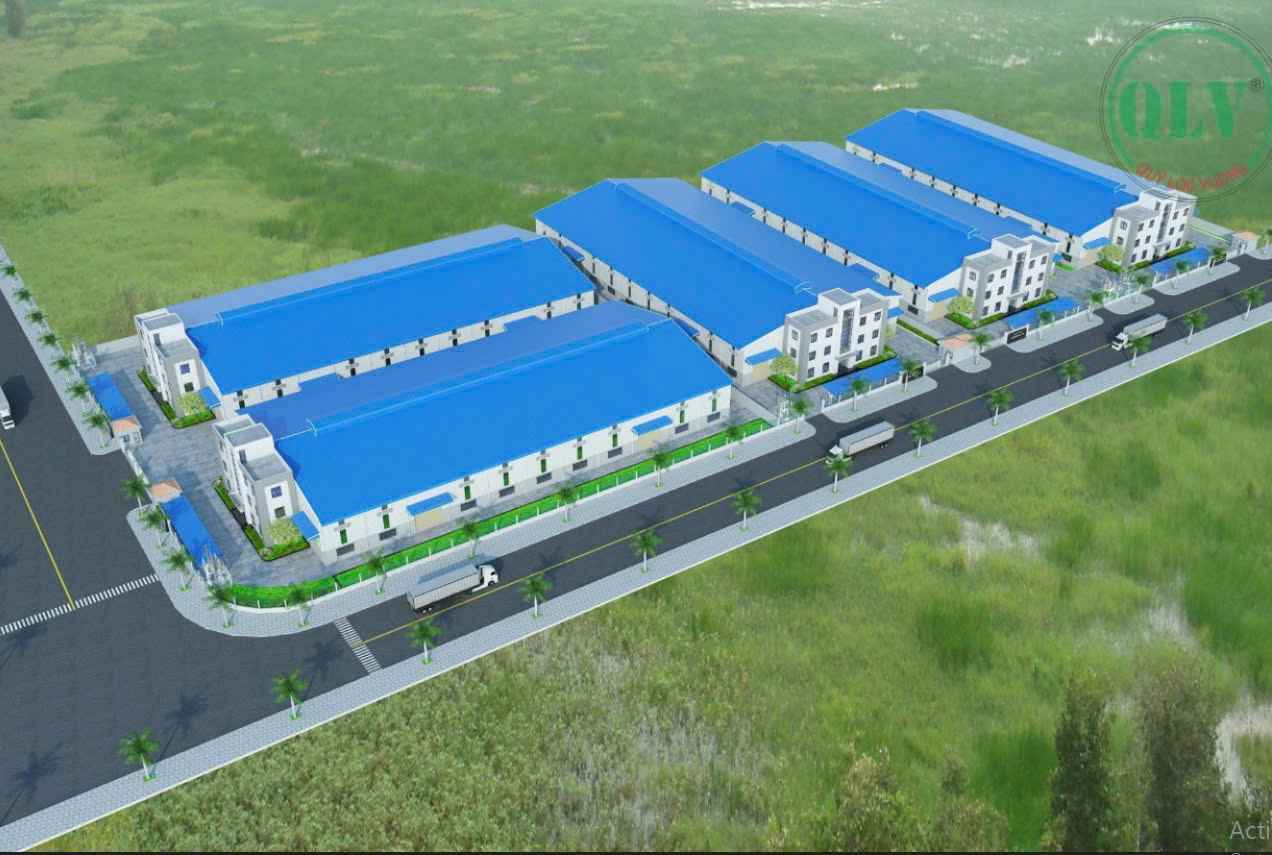 越南厂房出租，大面积，基础设施完善，租金仅为 3.2 美元/平方米