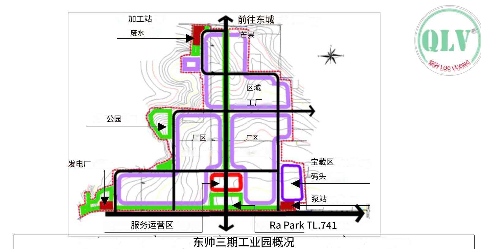 出售工厂土地，两块相邻，位于平福省工业区黄金地段，手续齐全