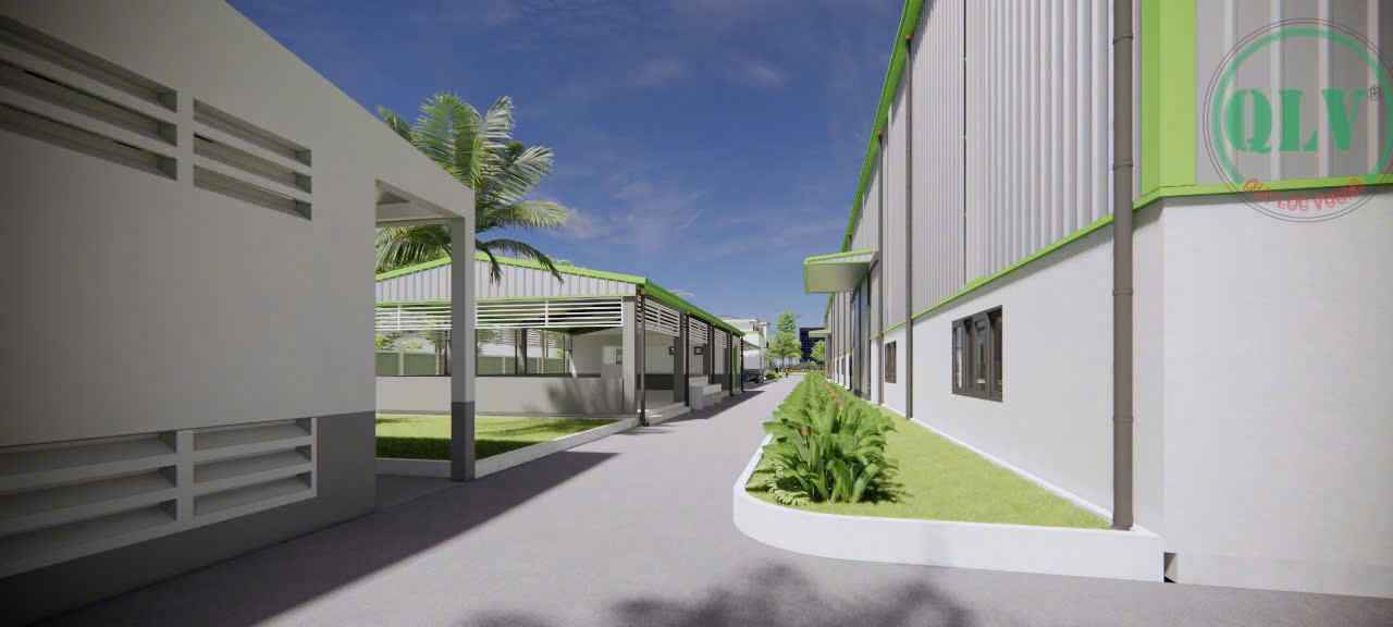 越南厂房出租，新建厂房，配有750 KVA变电站及附属设施