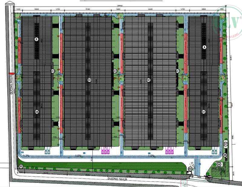 同奈省厂房出租，厂房美观，面积灵活