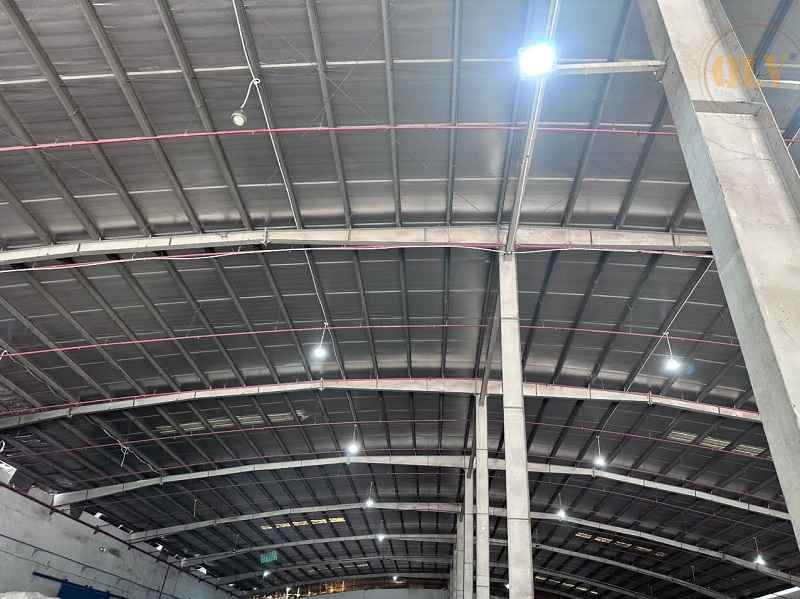 同奈省工厂出租，配有办公区和装卸货平台